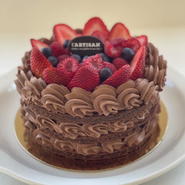 Gâteau champêtre chocolat Gâteau champêtre chocolat